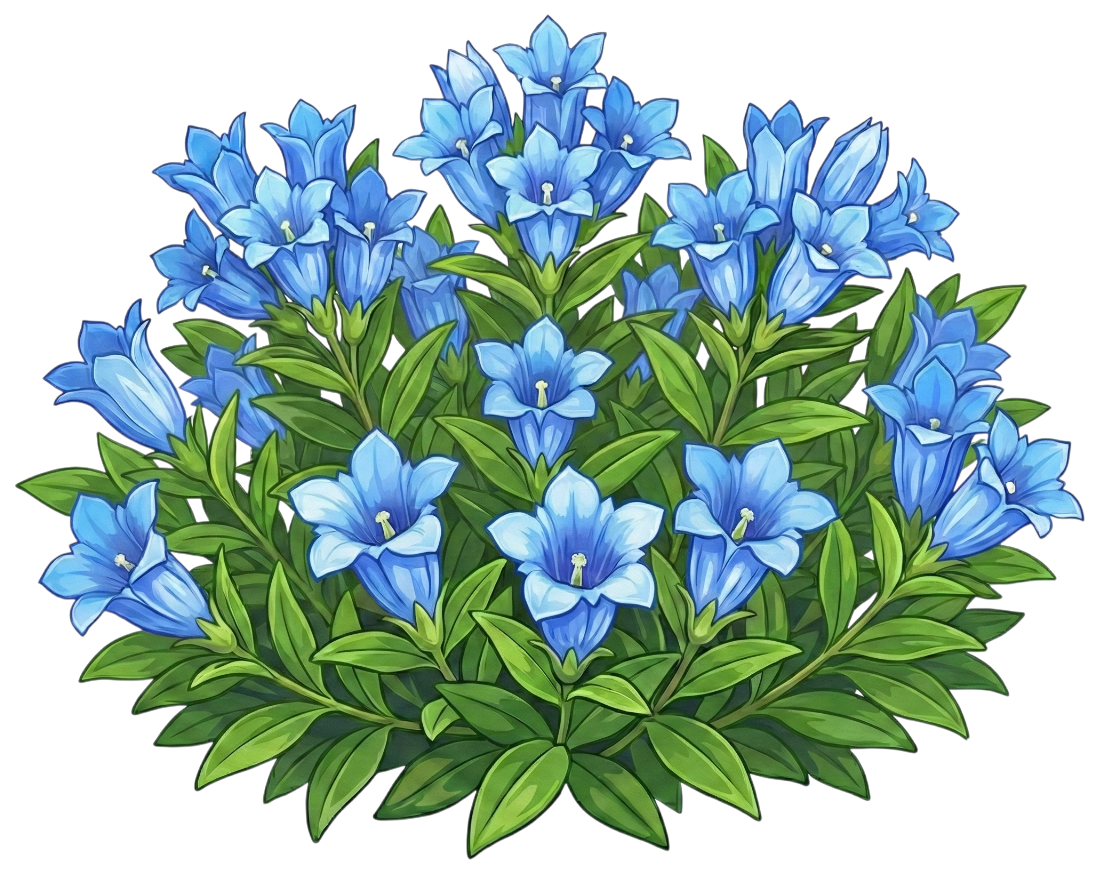 Горечавка Макиной 