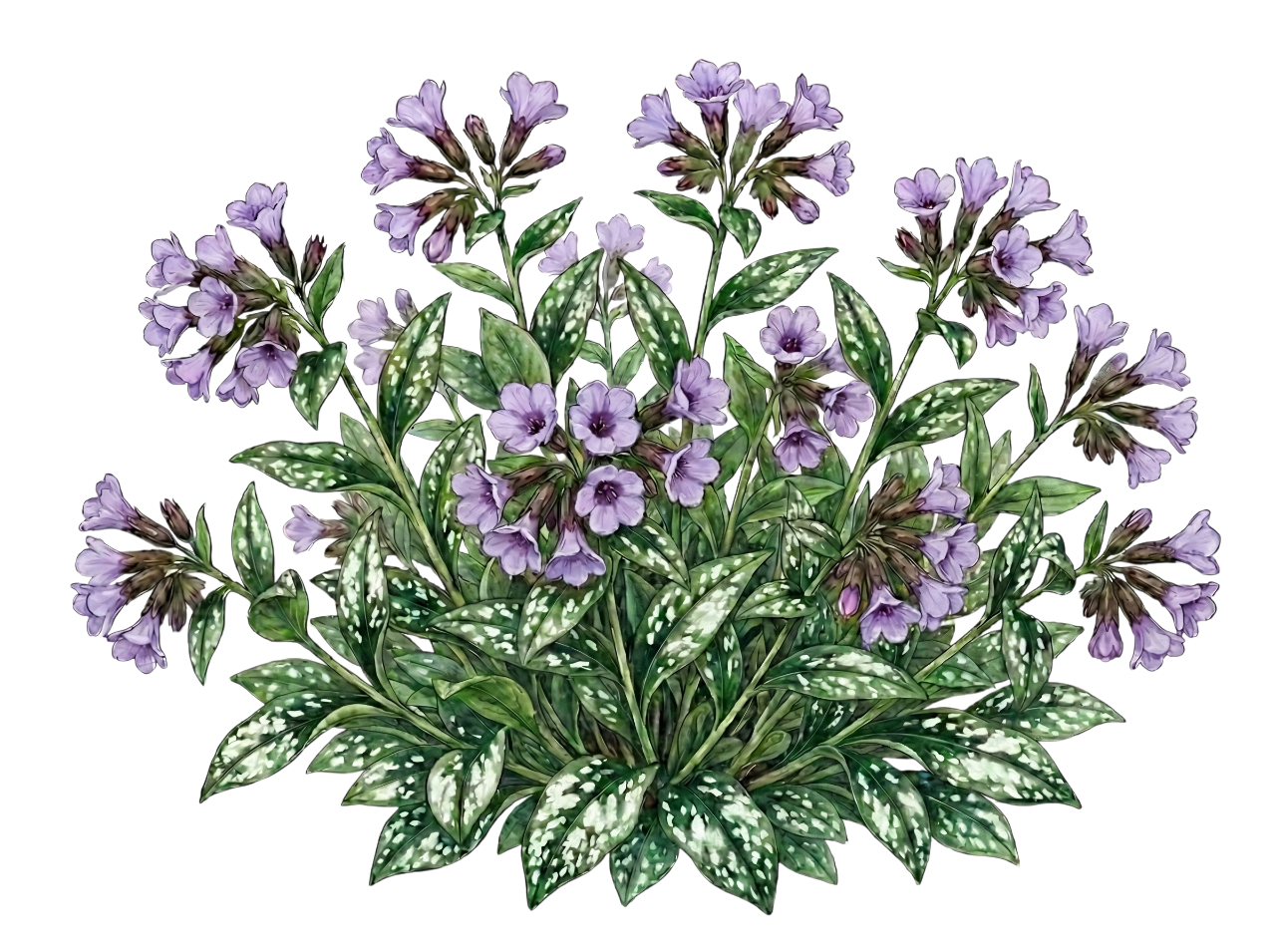 Медуница гибридная 