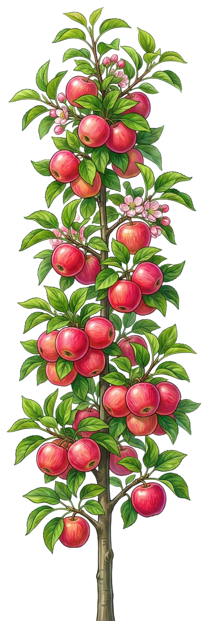 Яблоня колоновидная 