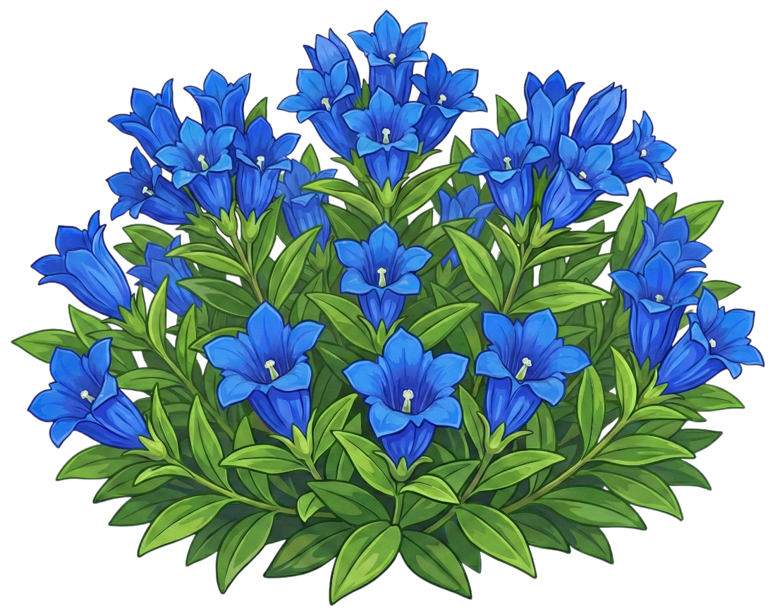 Горечавка Макиной 