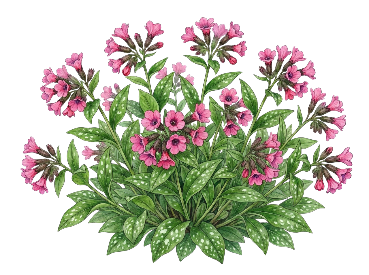 Медуница гибридная 
